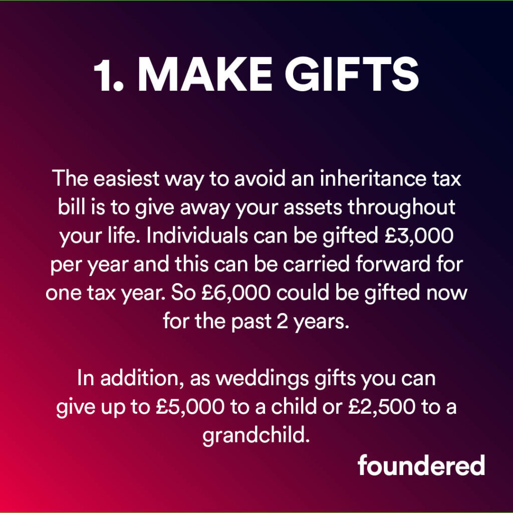 How To Legally Avoid Inheritance Tax Foundered