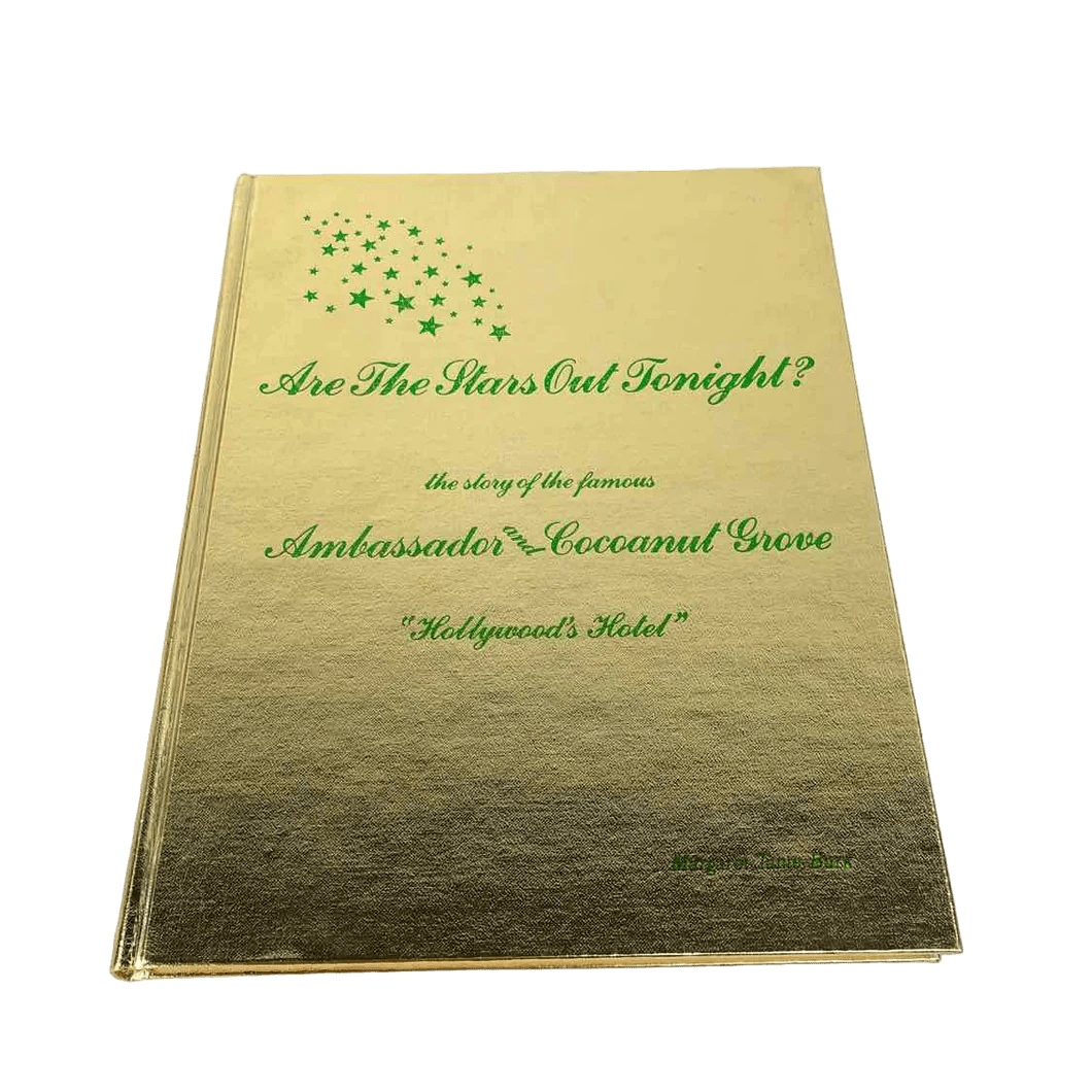 Hollywood's Hotel Book Found Furnishings