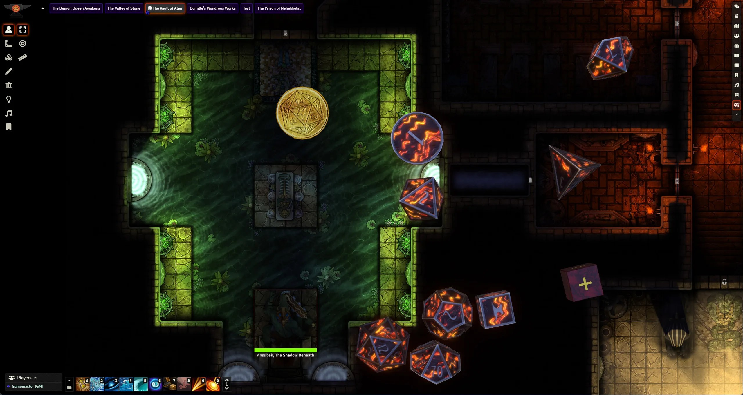 Foundry VTT Anniversary Dice Set by The Rollsmith Foundry Hub