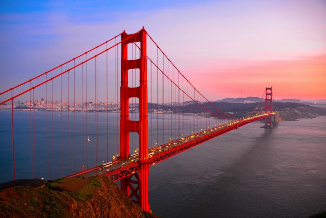 Golden Gate Bridge San Francisco, USA Found The World