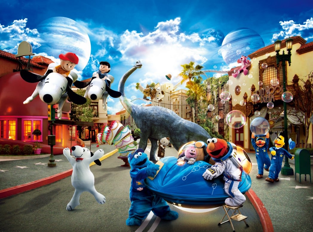 Universal Studio Japan Theme Park Found The World