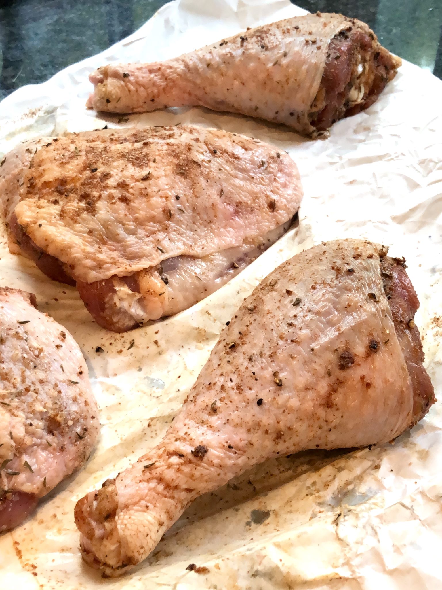 The Most Flavorful Roasted Turkey Legs or Thighs The Fountain Avenue