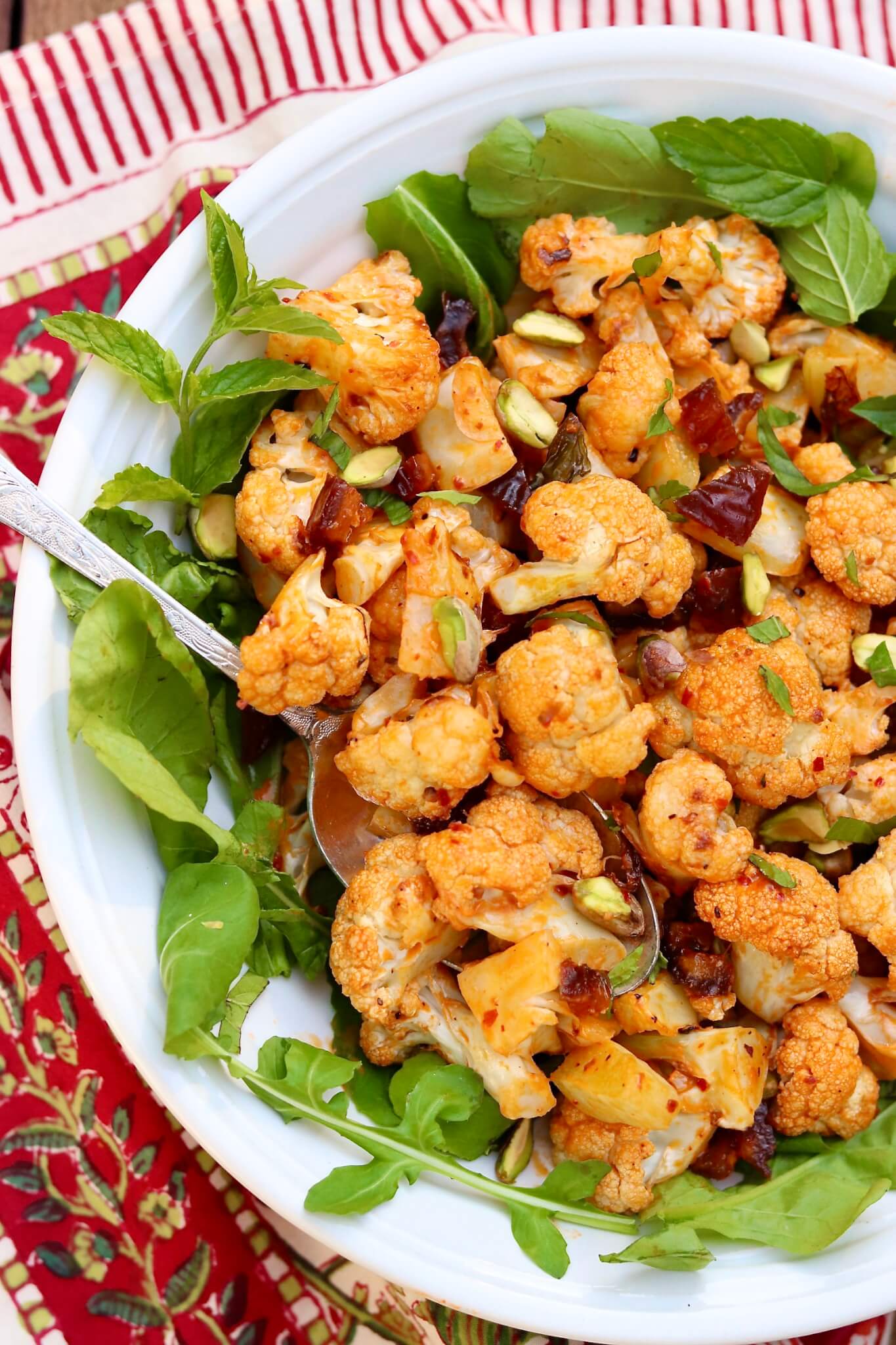 Roasted Mediterranean Cauliflower The Fountain Avenue Kitchen