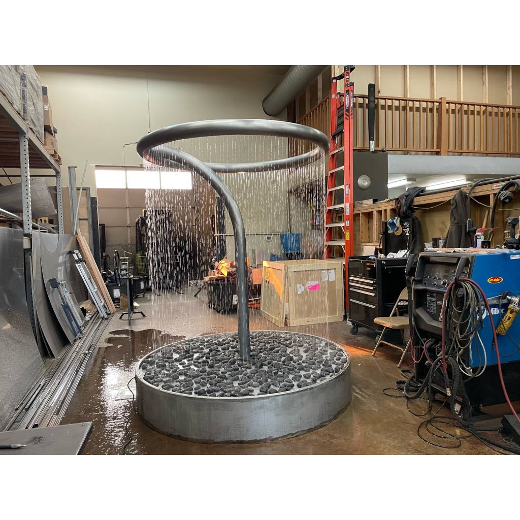 Artistic Rain Shower Fountain Dramatic Indoor/Outdoor Rain Fountain