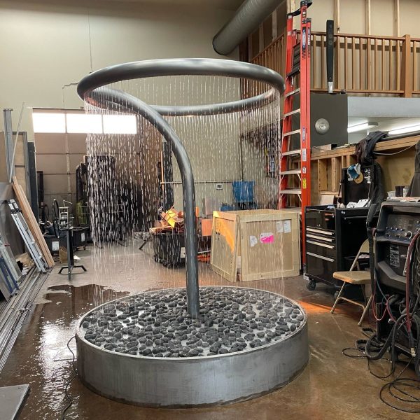 Artistic Rain Shower Fountain Dramatic Indoor/Outdoor Rain Fountain
