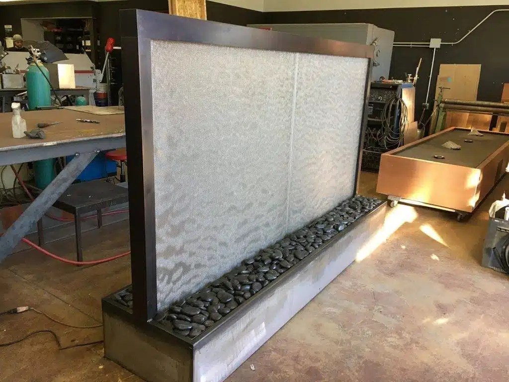 Stainless Mesh Water Wall Indoor Water Fountain