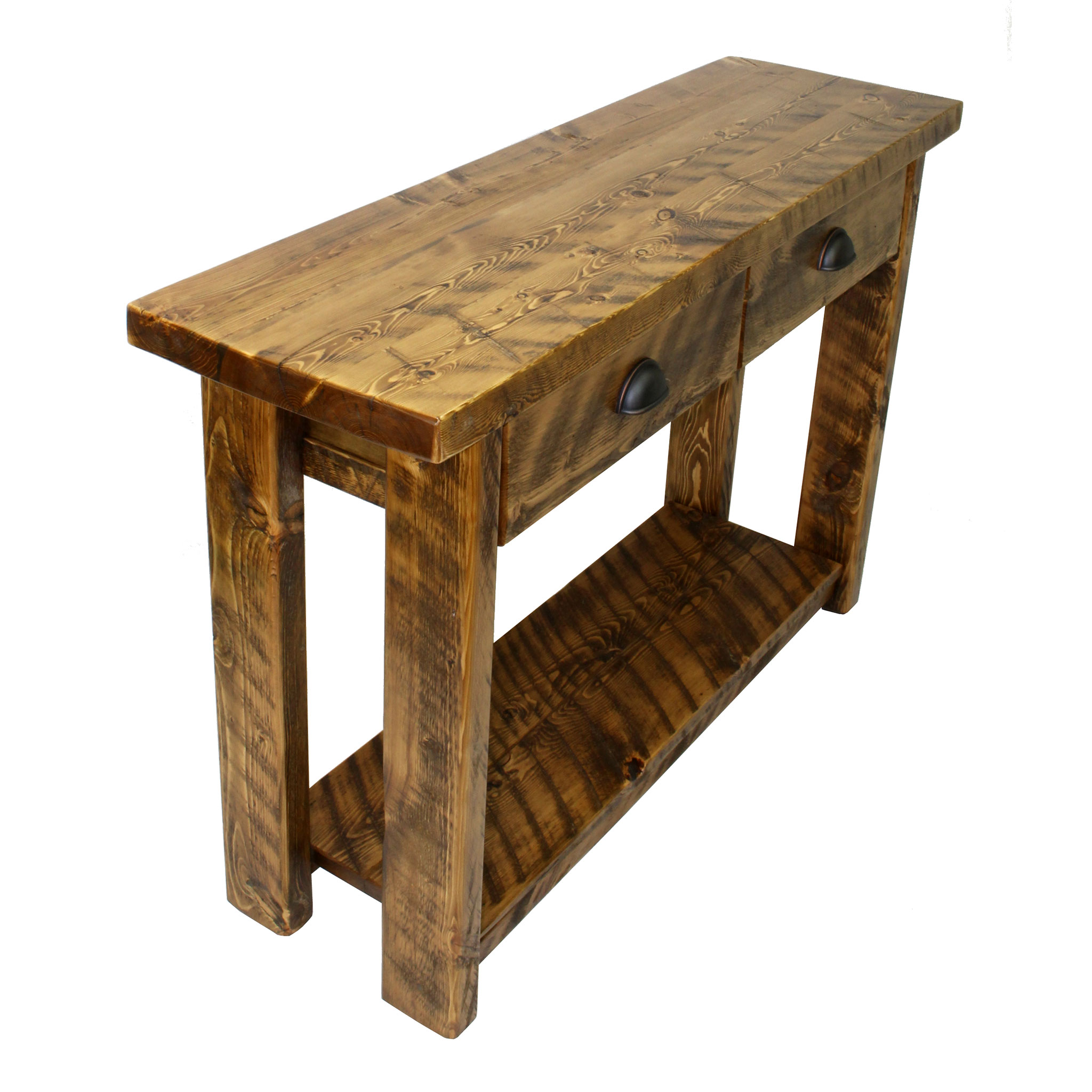 Rustic Console Table With Drawers Rustic Console Table With Drawers Four Corner Furniture Bozeman MT