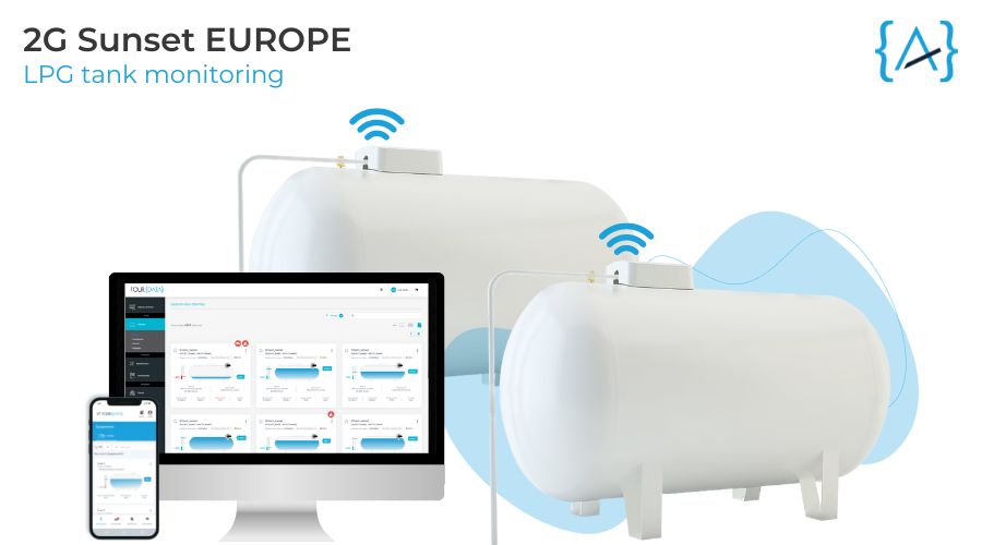 2G Sunset Europe and LPG tank monitoring FOUR DATA