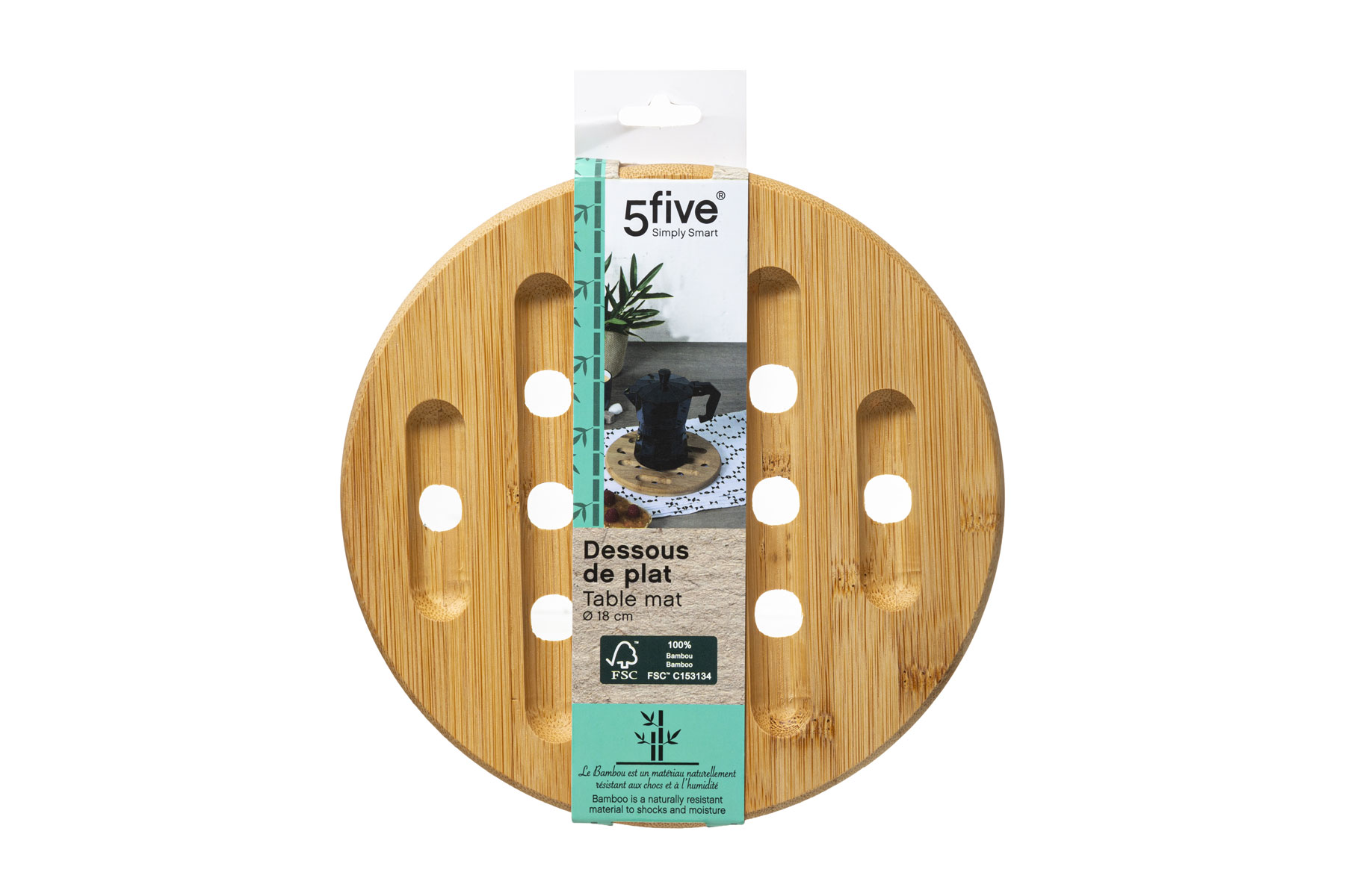 ROUND BAMBOU TABLE MAT Malloupas & Papacostas