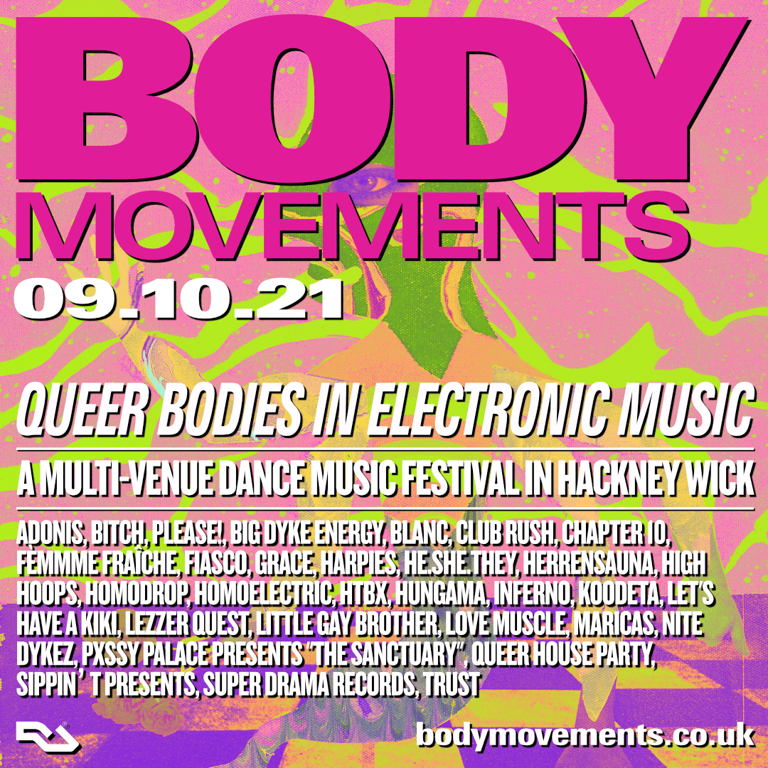 body movement festival 2023 New Event Body Movements Festival London Four/Four Magazine
