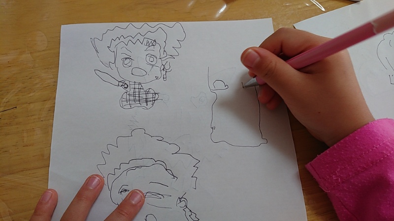 鬼滅の刃】甘露寺密璃 絵描き歌 ミニキャラ かんろじみつり - Youtube ５歳 幼稚園年中 鬼滅の刃・絵描き歌で描いていた - 今ここを愛おしむ