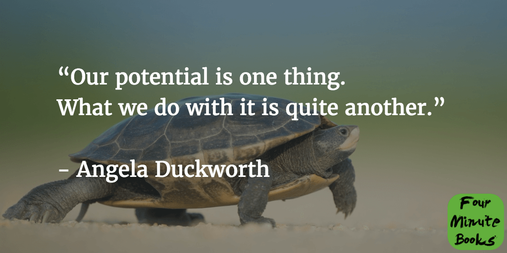 Book Summary Grit by Angela Duckworth Four Minute Books