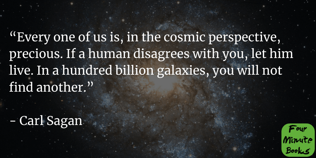 Cosmos by Carl Sagan Summary + PDF Four Minute Books