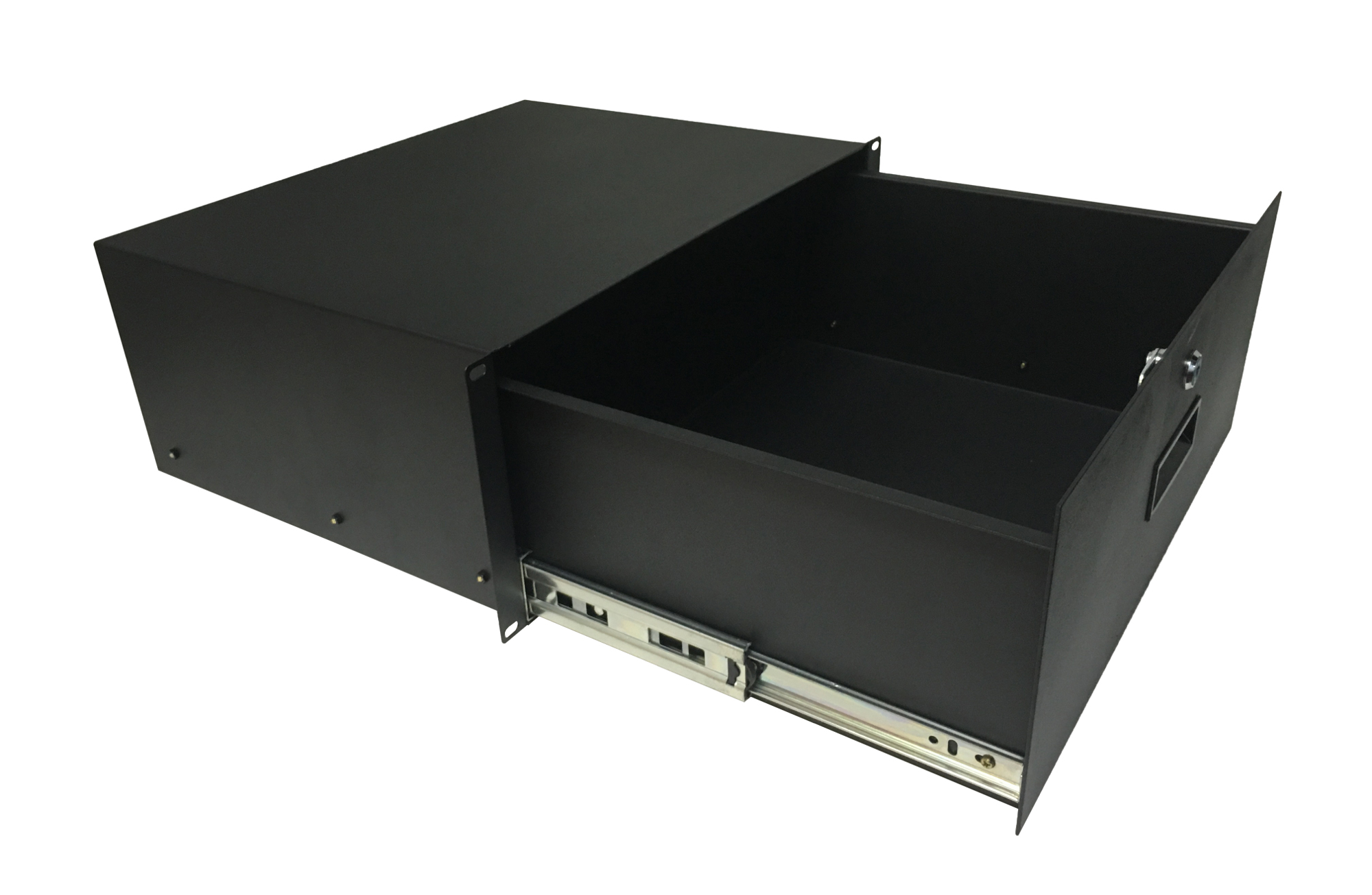 120254BK 19" Heavy Duty Rack Drawer w/Lock and Key 4U (7") Your Home Theater and Network