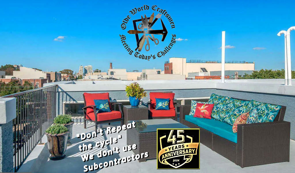 FSI RESTORATIONS FIBERGLASS ROOF DECKS PHILADELPHIA