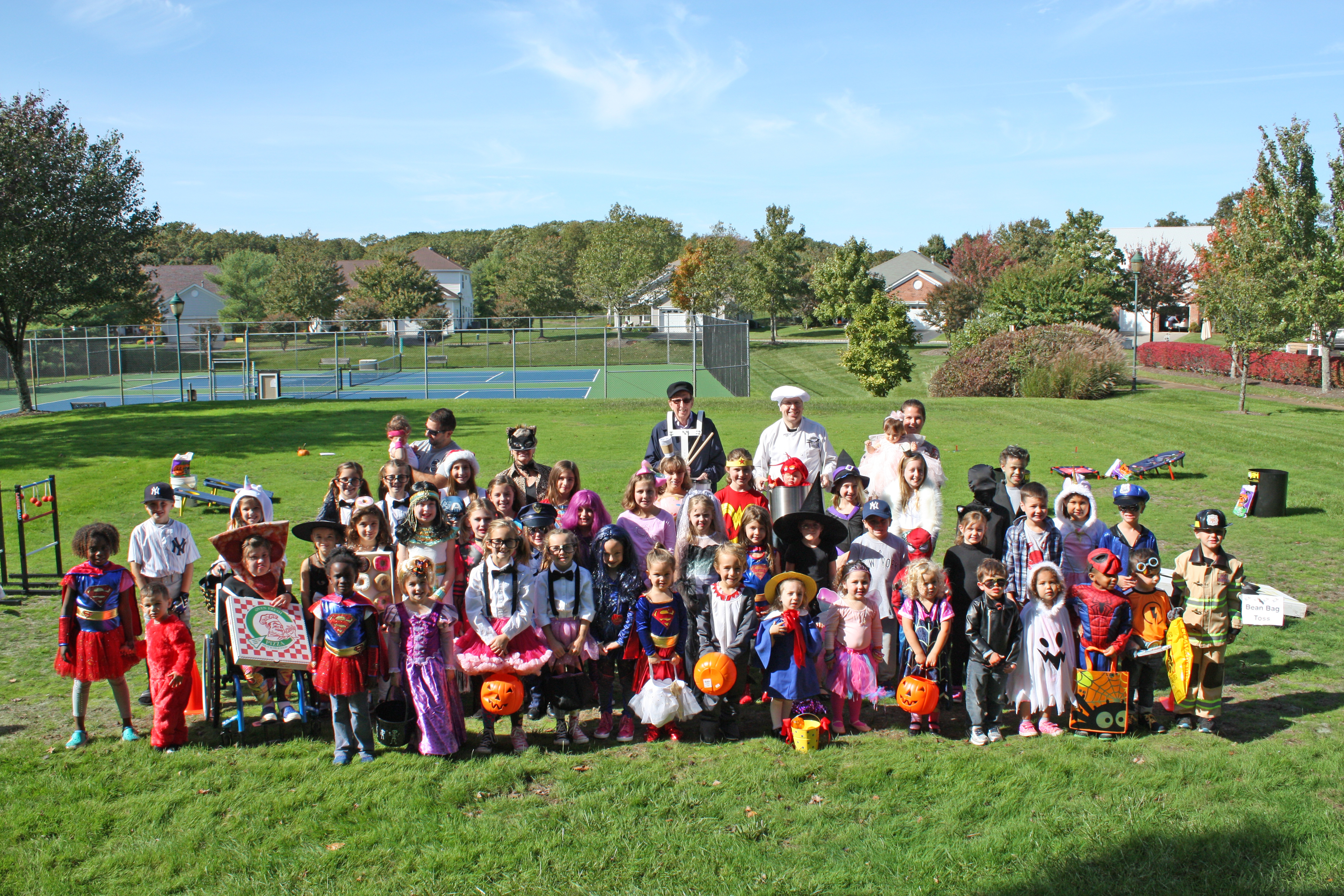 Halloween Parade Four Seasons Wall +55 Active Retirement Community