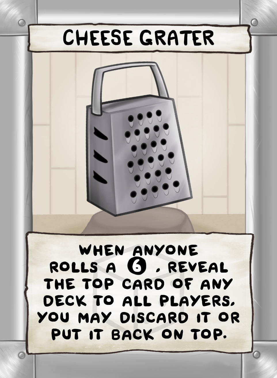 Cheese Grater Four Souls