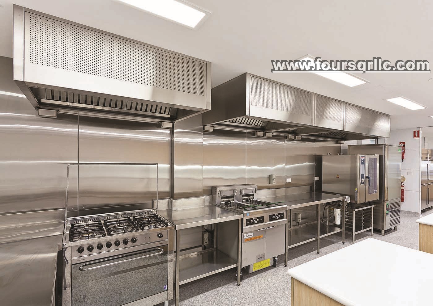 KITCHEN HOOD INSTALLATION IN DUBAI Foursquare steel construction