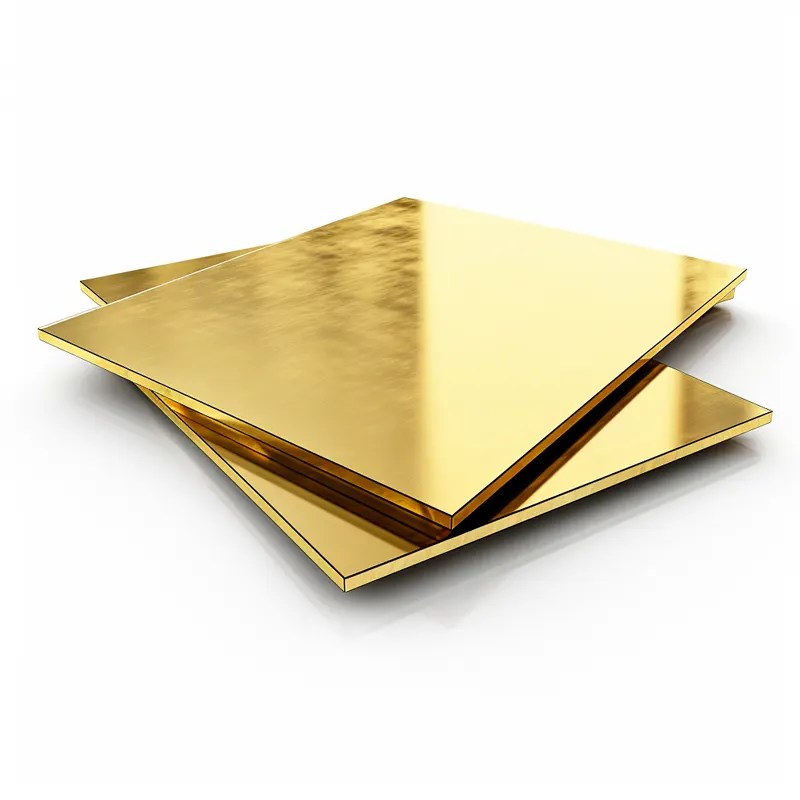 Buy Strong & Flexible C26000 Brass Plates Four Steels