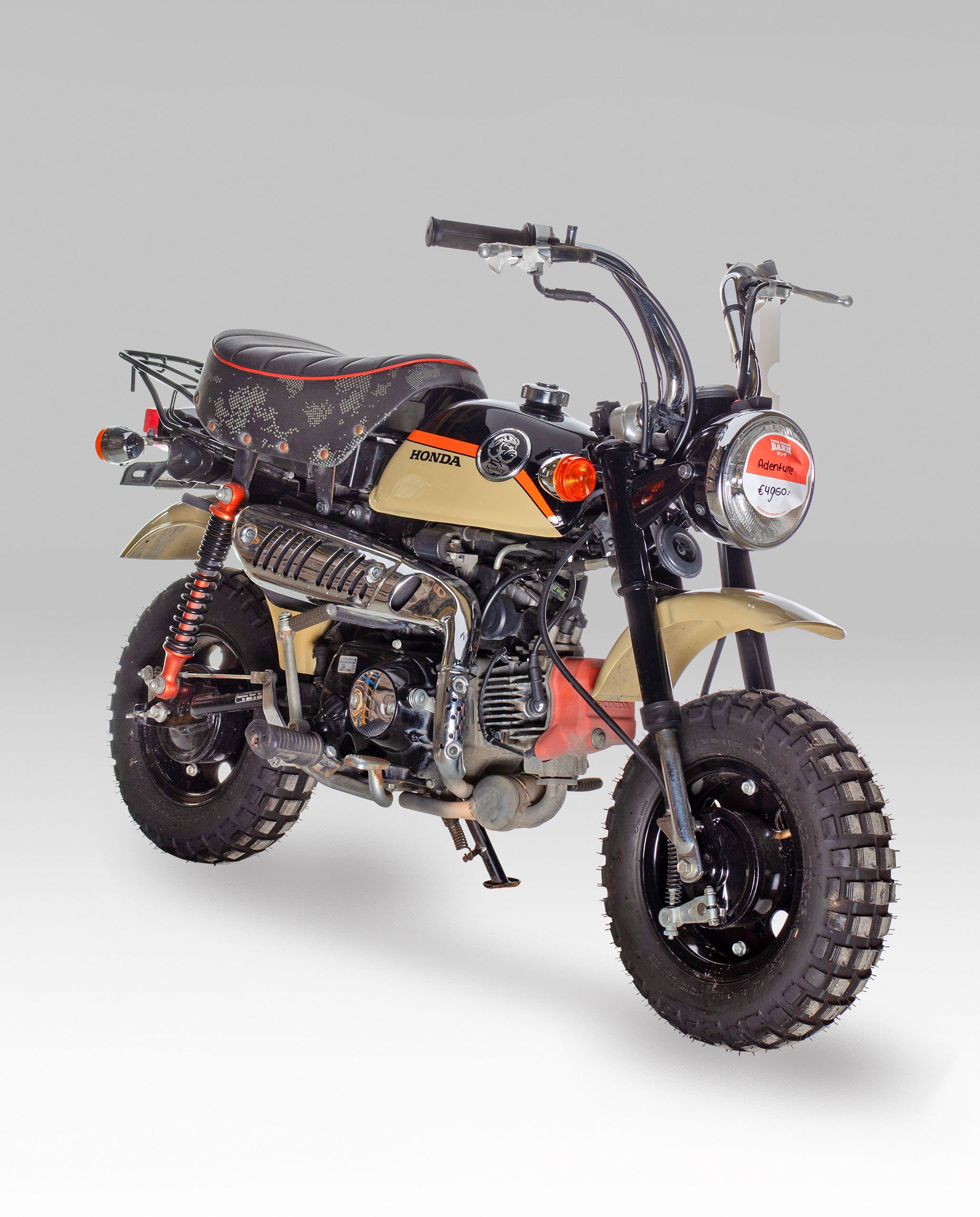Honda Monkey Adventure - 23550 km. · Fourstrokebarn Honda & Parts