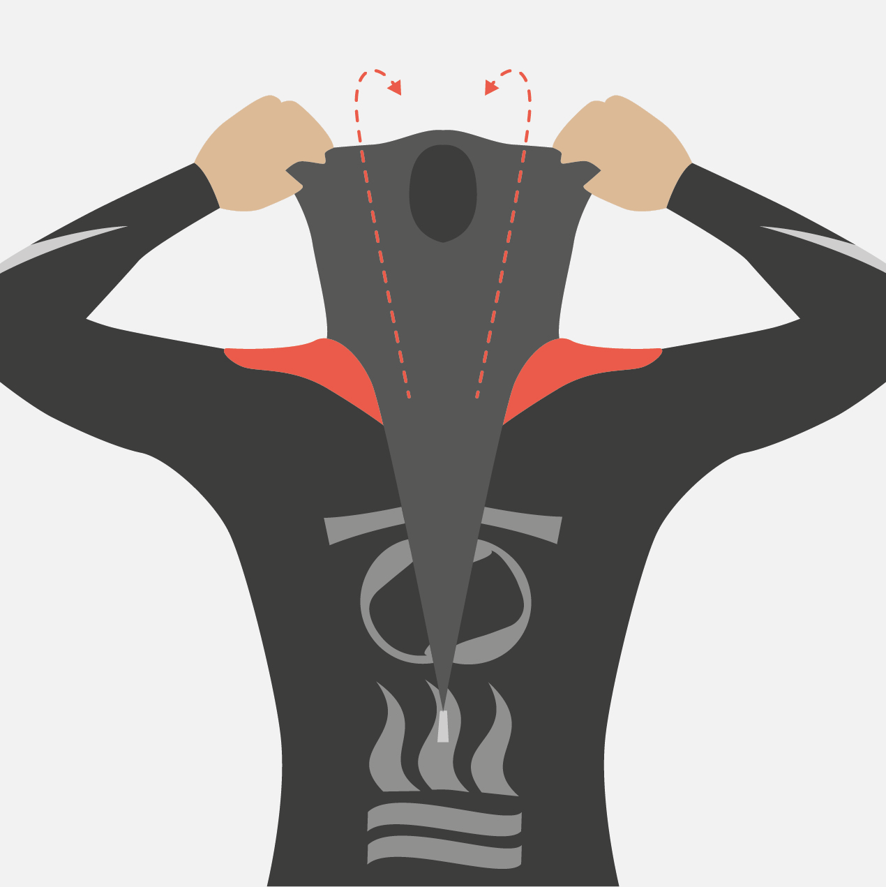 How to put on a Wetsuit Fourth Element