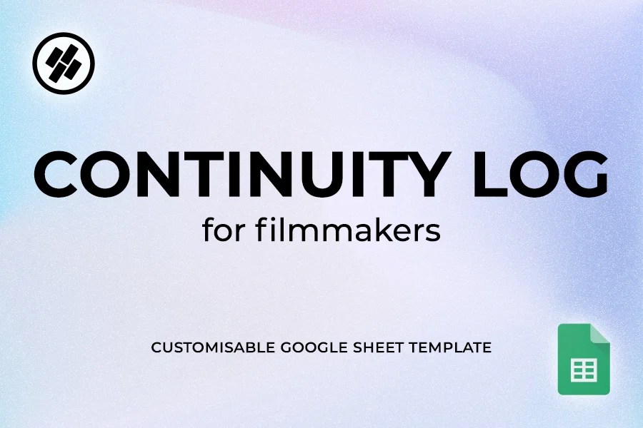 Continuity Log Sheet Template Fourtify