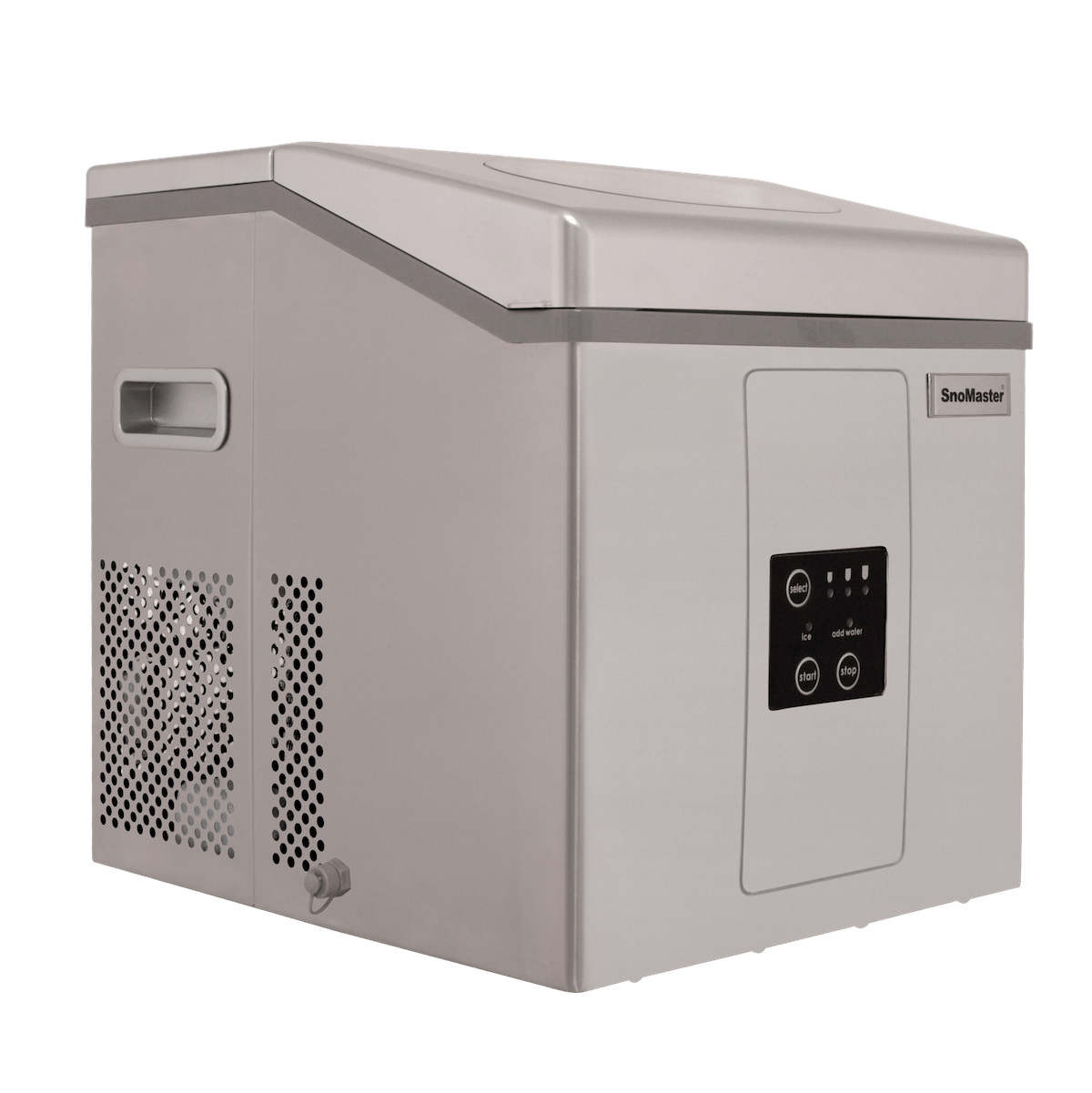 SnoMaster 15KG Counter Top Ice Maker Stainless Steel Fourways Online
