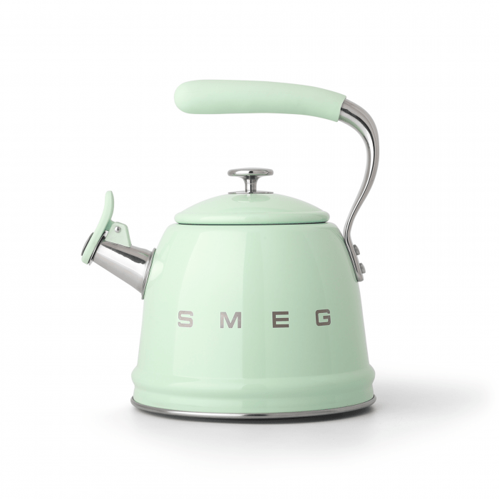 Smeg Whistling Stovetop Kettle Pastel Green Fourways Online