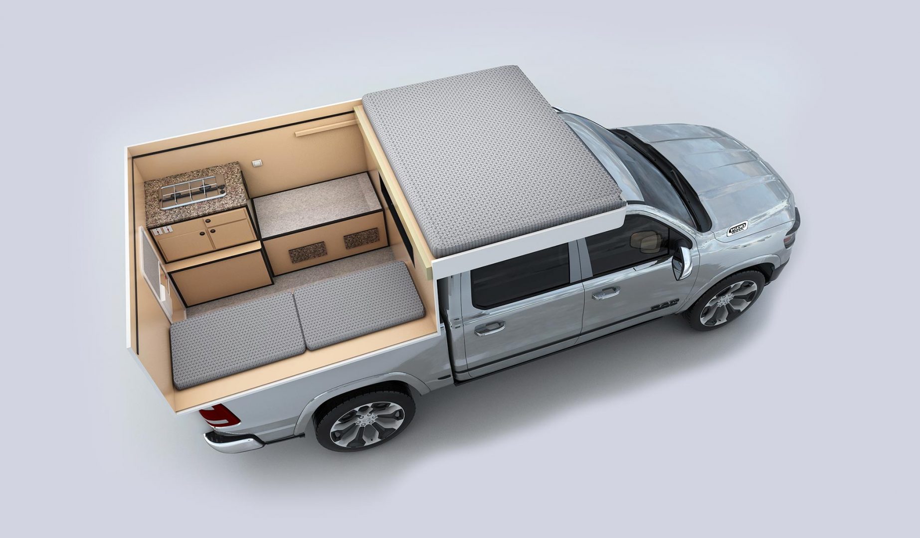 Pop Up Truck Campers MidSize Trucks Long Bed Four Wheel Campers