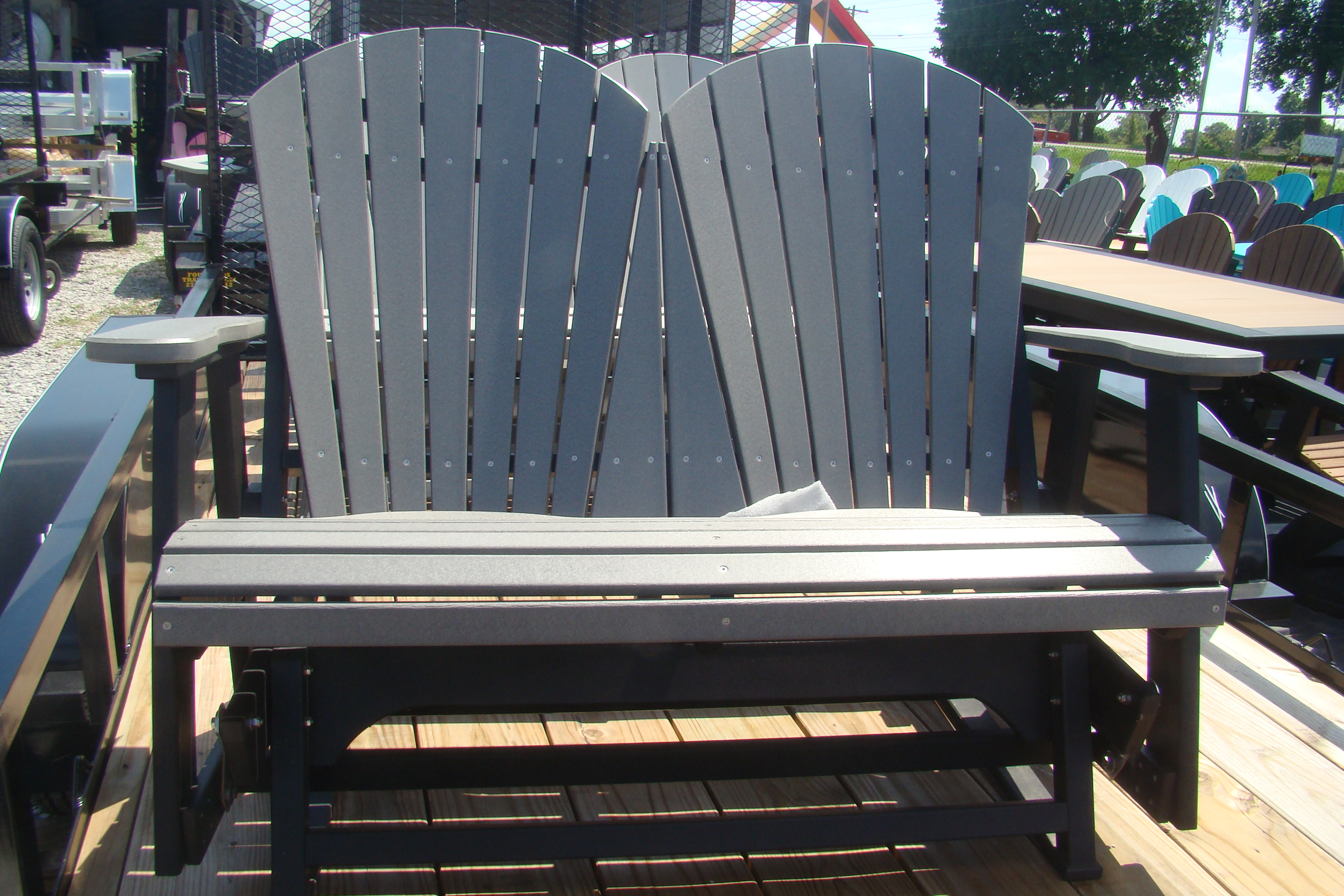 4' Poly Adirondack Glider Four Winds Store