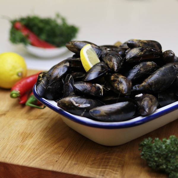 2kg Mussels (serves 23 people) Fowey Shellfish Co.
