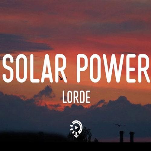 List 93+ Wallpaper Solar Power Lorde Album Cover Stunning