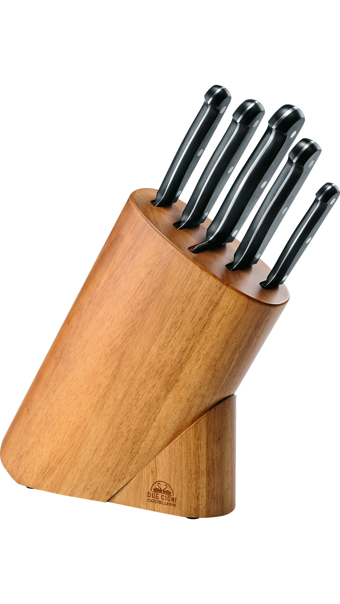 2C 307 Knife block "Classica" full tag Wooden blocks FOX Knives