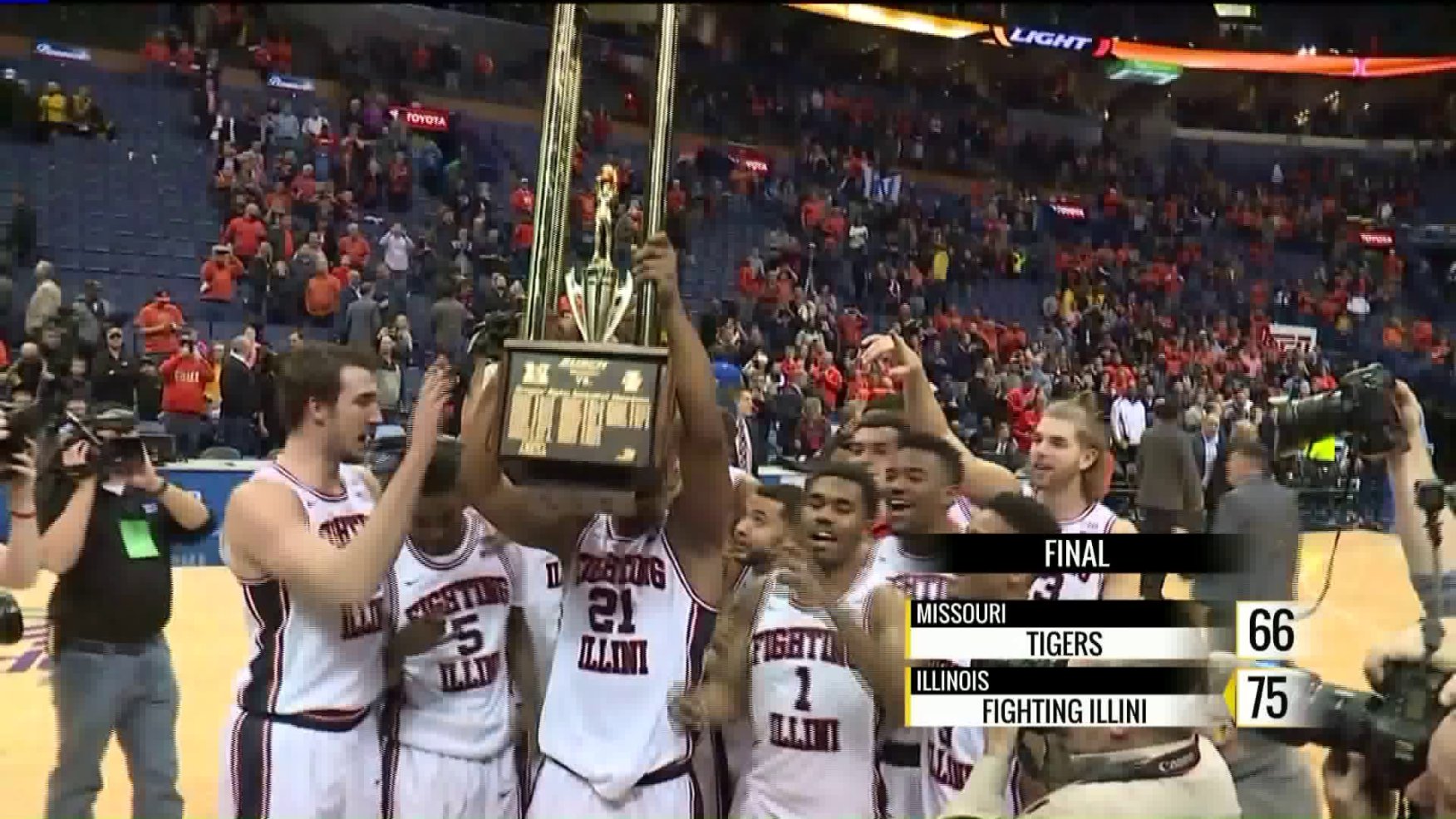 Illini Wins 4th Straight Braggin’ Rights Game over Mizzou, 7566 FOX 2