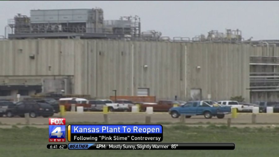 Beef Products Inc. plant reopening after 'pink slime' dustup