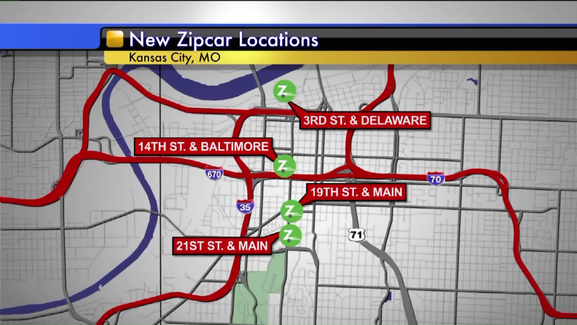 Zipcar program expanding in KC to provide those without vehicles more