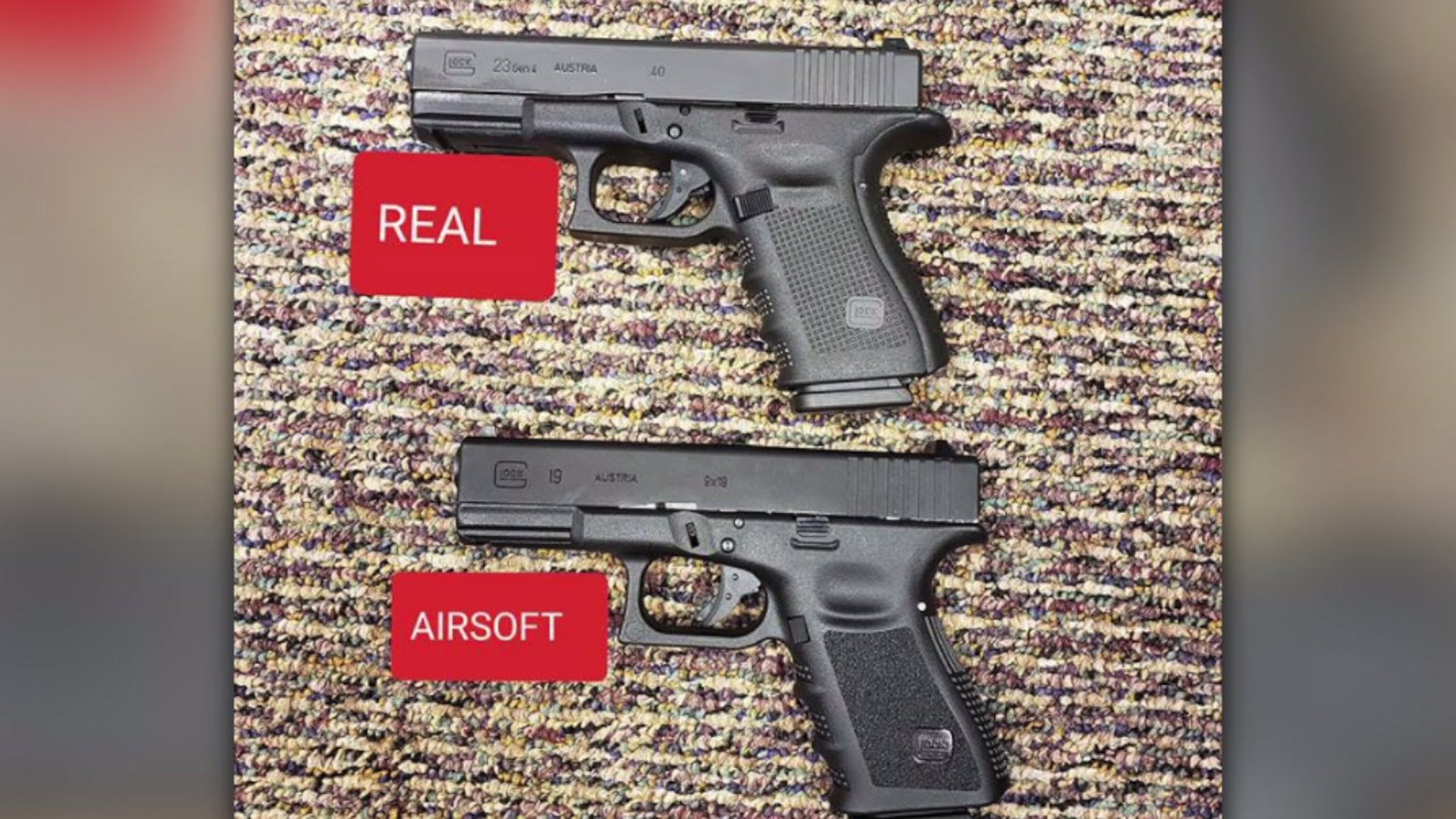 Local police departments warn about dangers of buying Airsoft guns