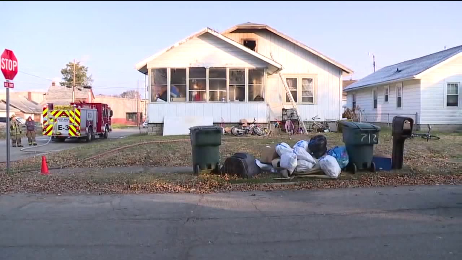 Muncie man pushed fiancée out of attic window to safety before dying in fire Fox 59