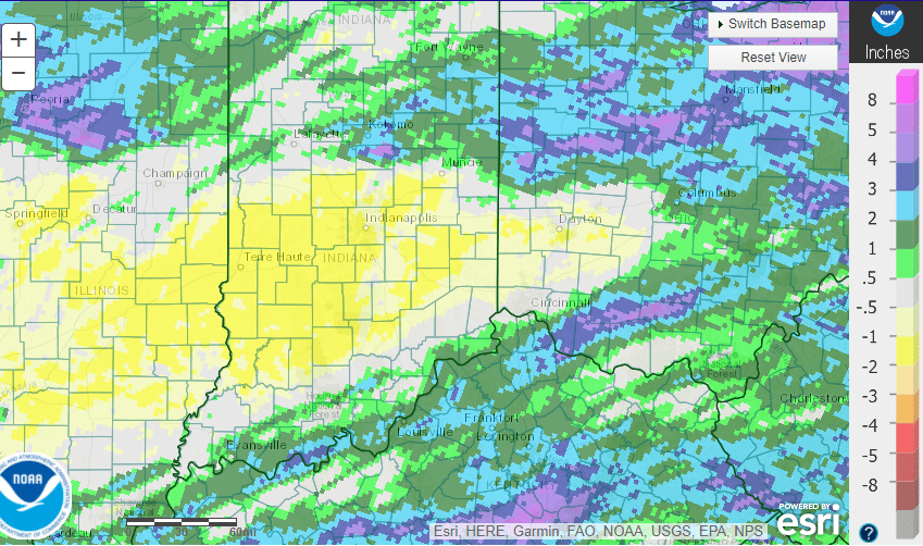 We’ve gone dry in central Indiana as September rainfall remains small