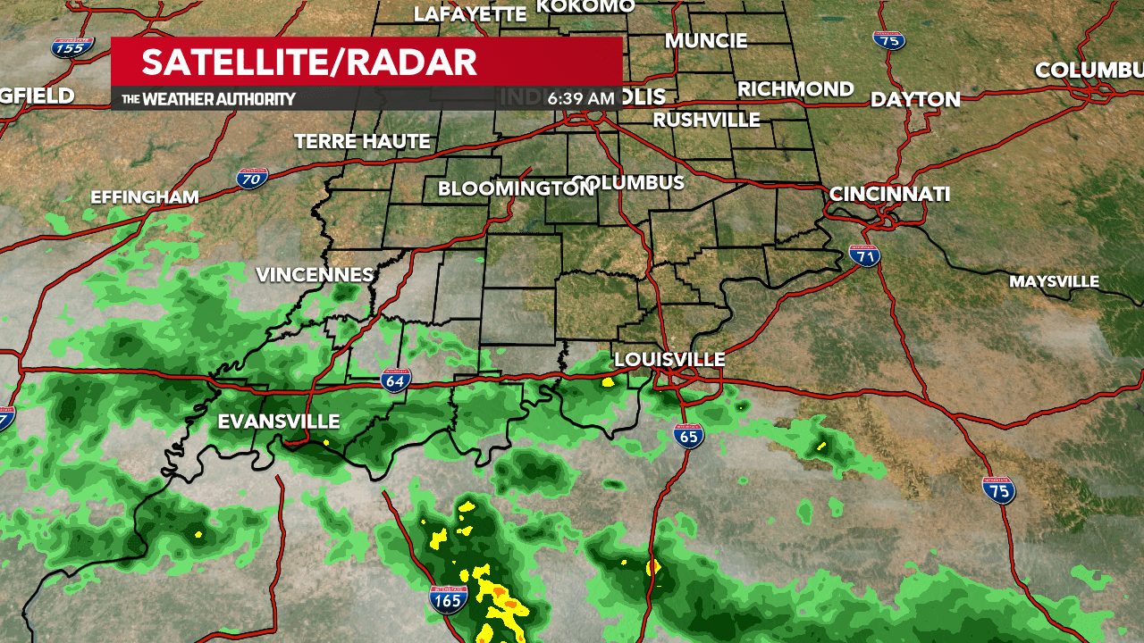 Central Indiana weather forecast