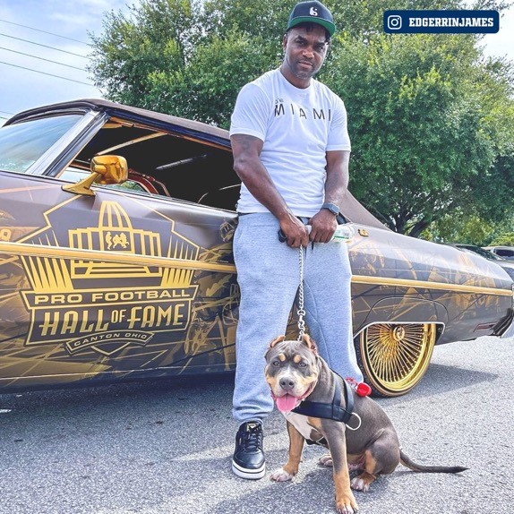 Edgerrin James’ Hall of Fame car ‘It’s actually pretty dope’ WANE 15