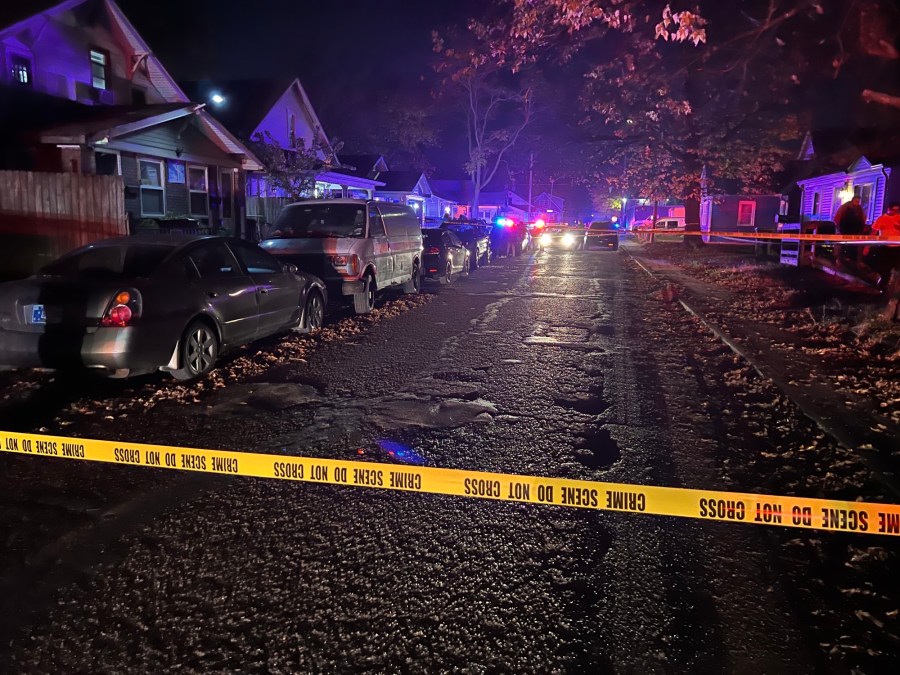 Winfield Avenue Police investigate triple shooting