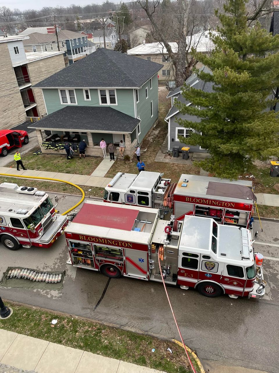 Bloomington apartment fire leaves 40 people displaced