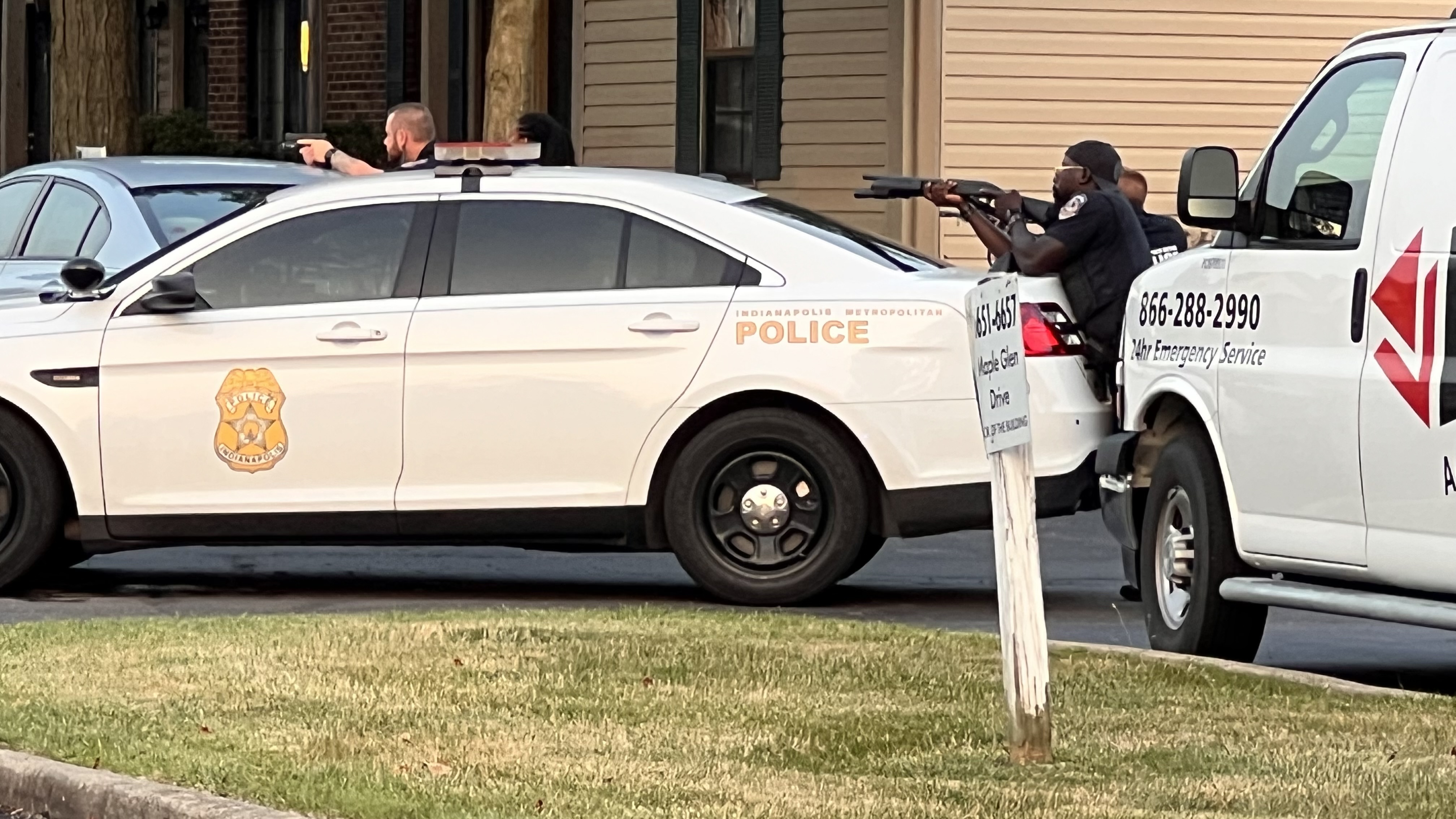 Person shot in Indy’s Castleton neighborhood; IMPD officers respond