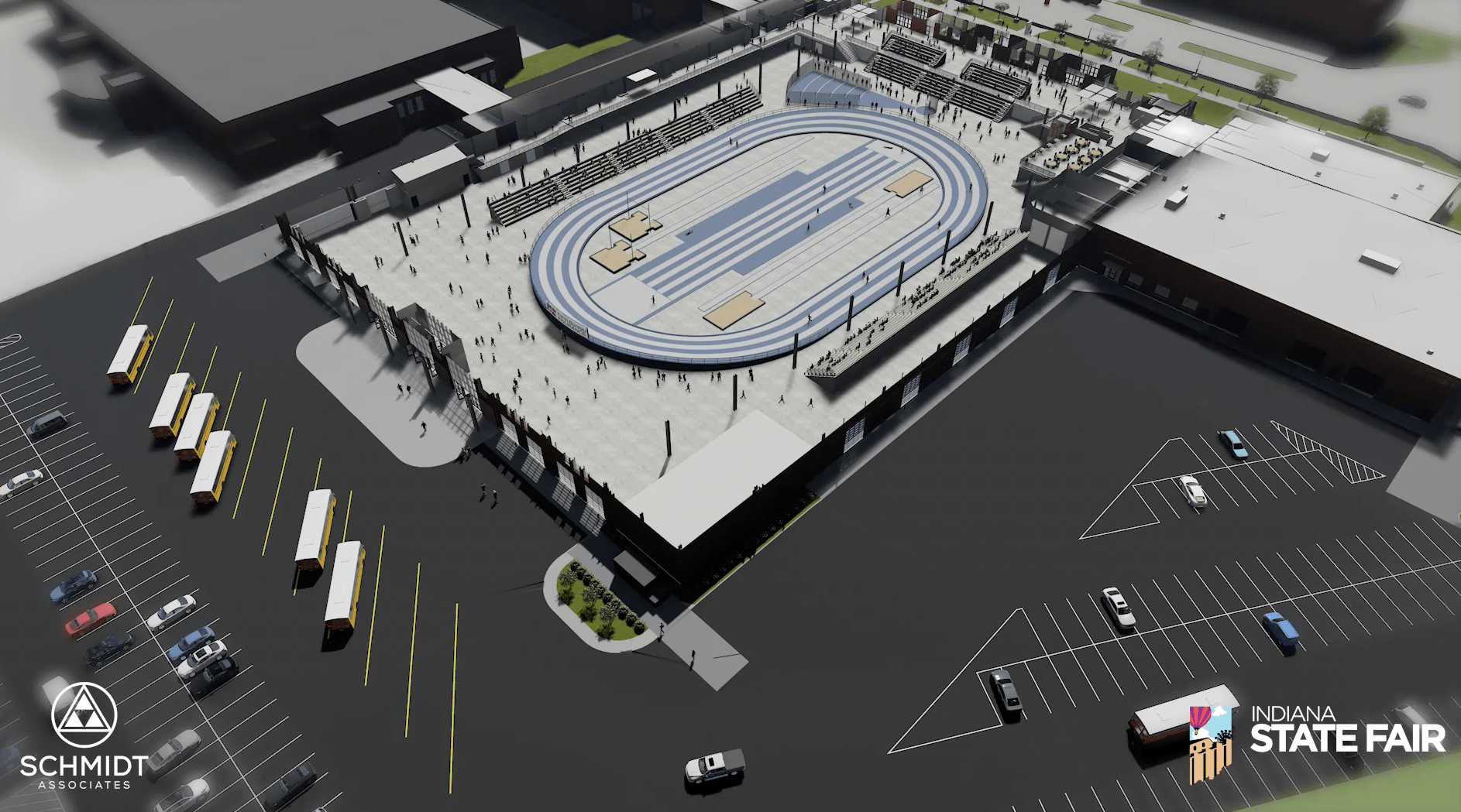 Indiana Farm Bureau Fall Creek Pavilion at the Indiana State