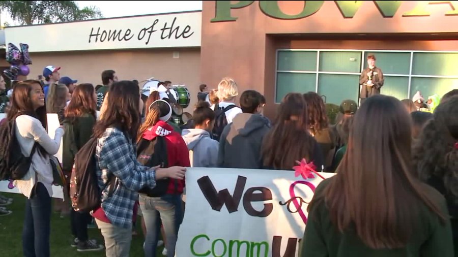 Poway students rally to end bullying sparked by election FOX 5 San Diego