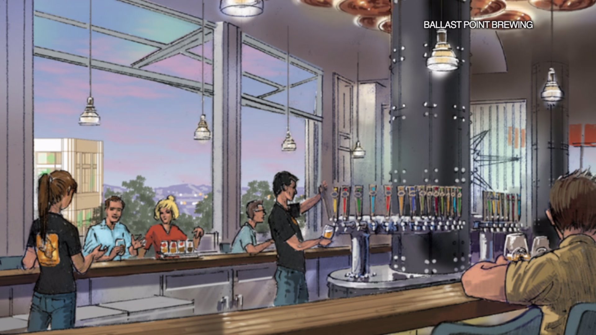 Ballast Point brewery opening in Downtown Disney FOX 5 San Diego