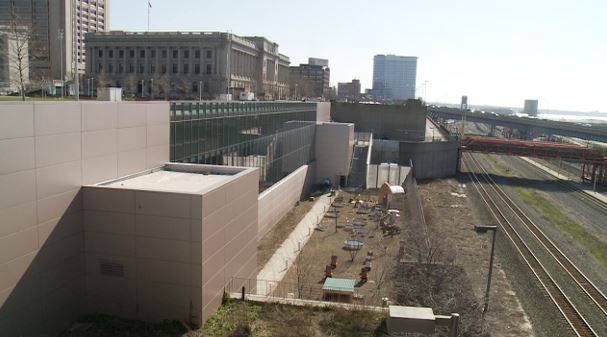 Man who died after falling over railing at Mall C near Convention