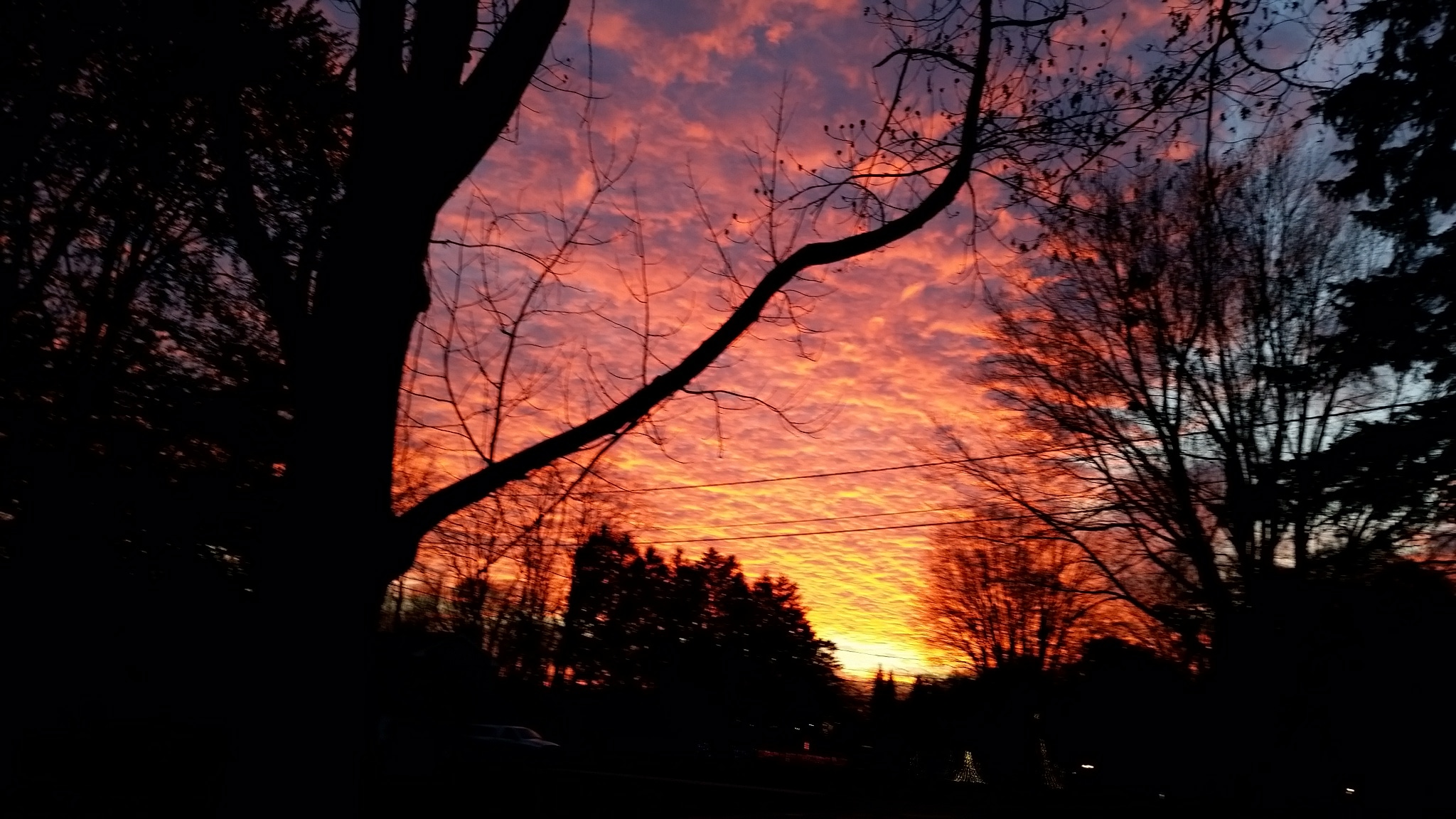 Photos Gorgeous November Sunset Fox 8 Cleveland Wjw