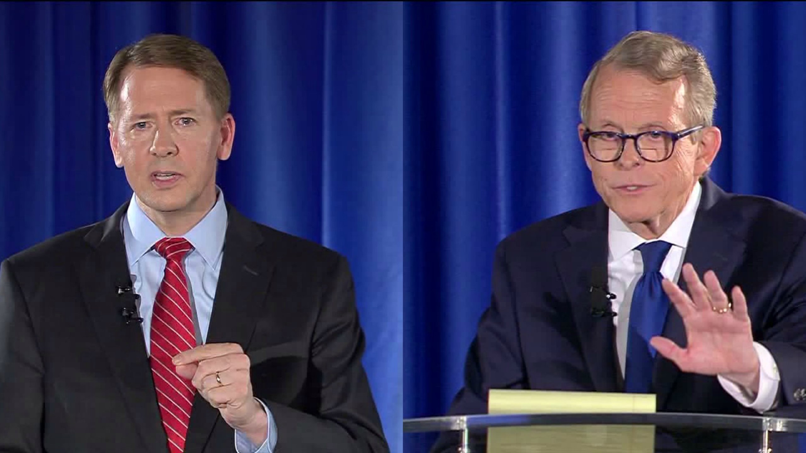 DeWine, Cordray had 1st gubernatorial candidate debate, differing on
